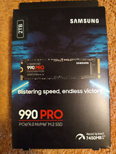 Samsung 990 PRO 2TB Internal SSD PCle Gen 4 NVMe M.2 MZ-V9P2T0B - FREE S/H - NEW picture