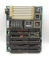 Vintage PCChips M326 V5.5 Motherboard AMD Am386 DX-40 40MHz 8x SIMM Baby AT picture