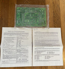 RARE NEW ATARI AUTHENTIC BARE 850 PRINTED CIRCUIT BOARD WITH INSTRUCTIONS picture