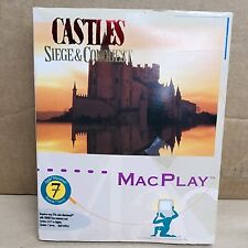 Vintage Macplay Castles Siege & Conquest Mac Game 3.5