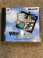 Microsoft Works & BookShelf ‘95 Vintage Computer Software FAST SHIPPING picture