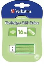 Verbatim Green Metallic 16GB Flash Drive 49070 picture