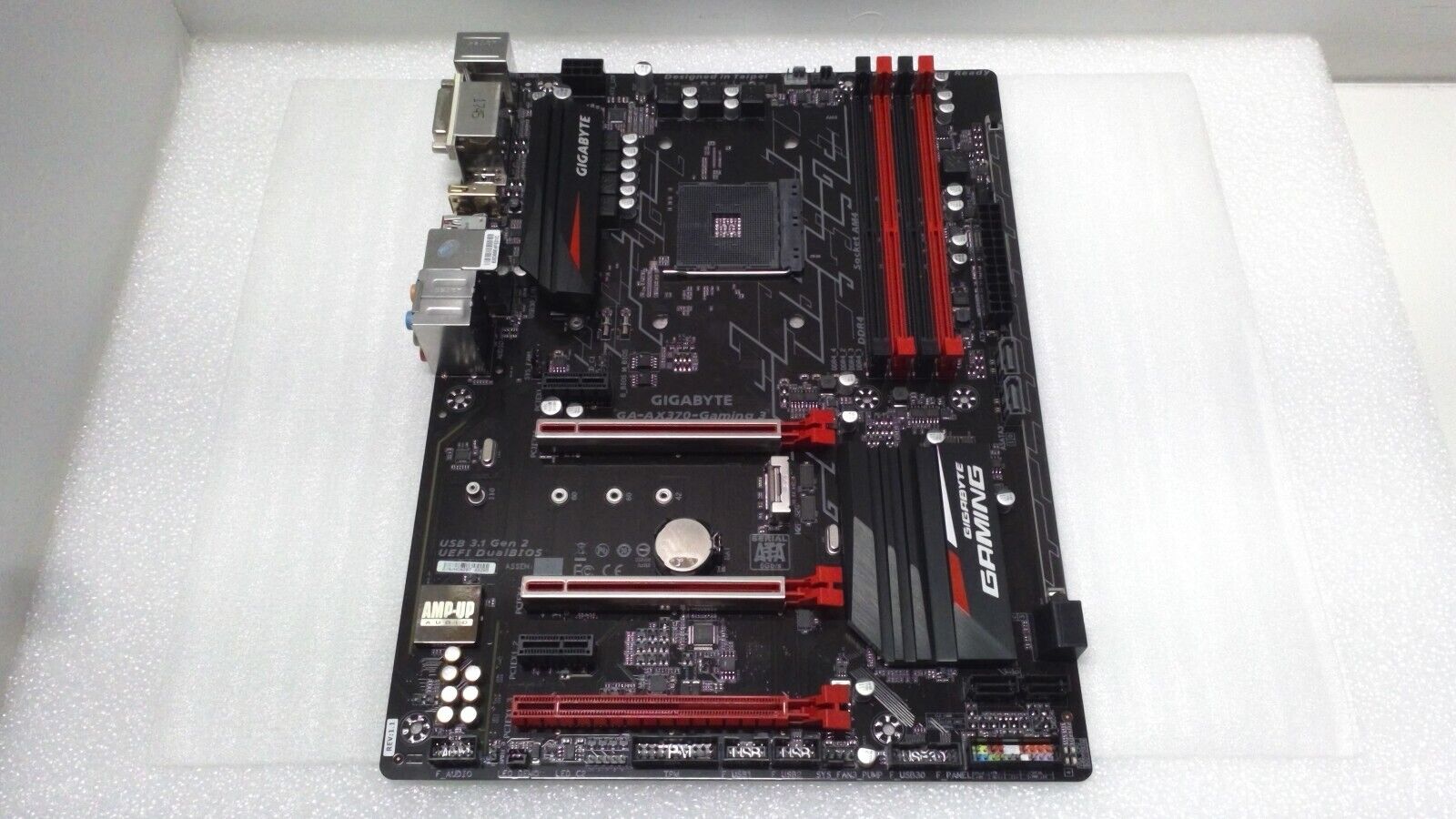 GIGABYTE GA-AX370-Gaming 3 ATX Motherboard AMD Socket AM4 DDR4 HDMI