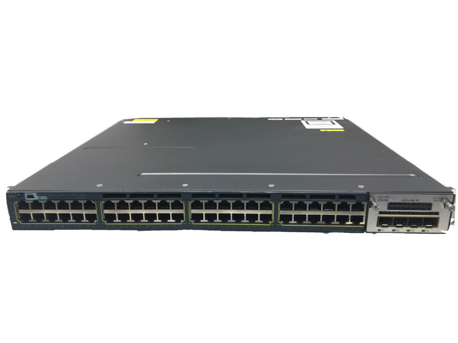 Cisco Catalyst WS-C3560X-48P-S V05 48 Port PoE+Gigabit Switch C3KK-NM-1G GB638.7