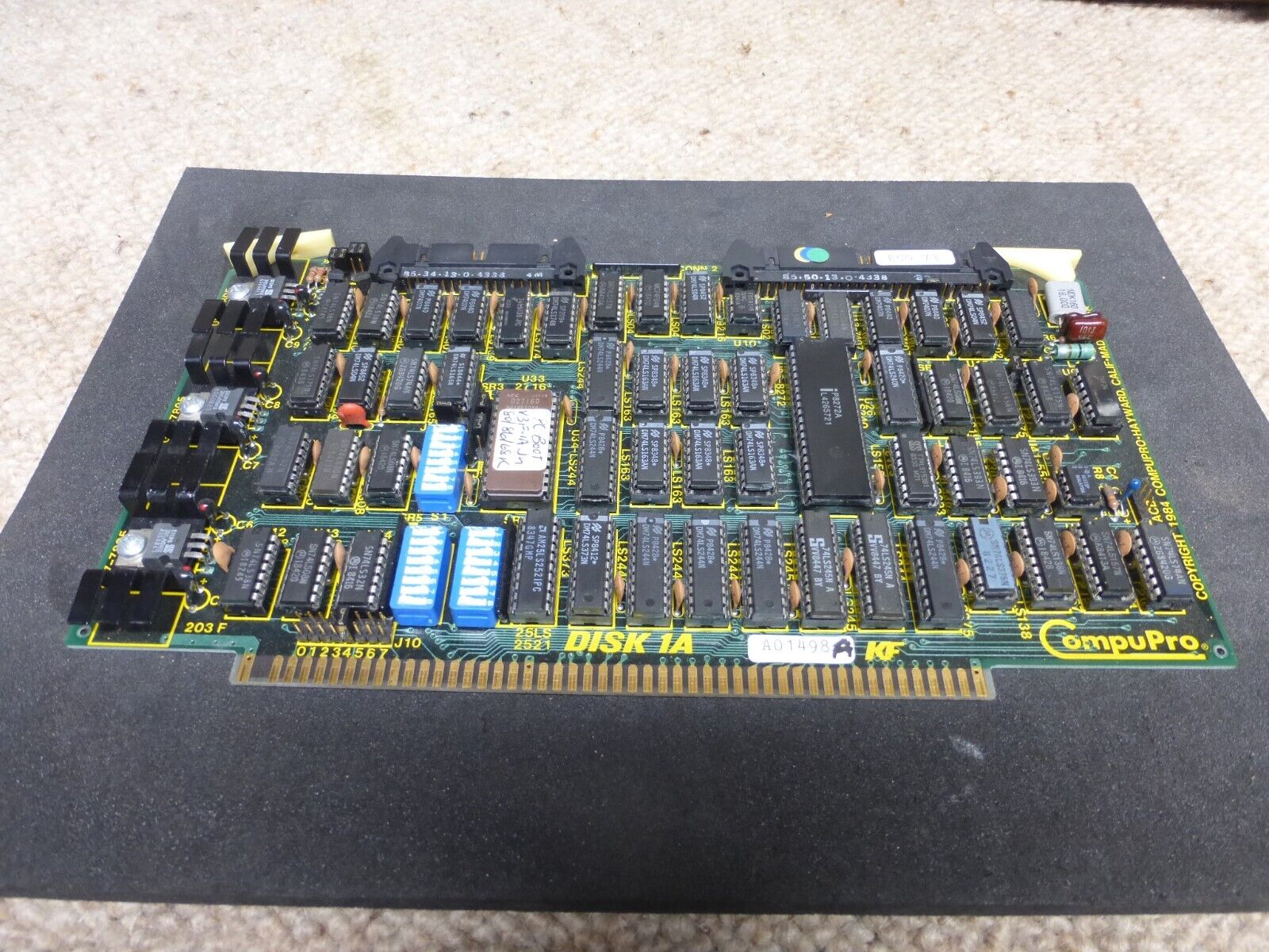 S100 Cromemco Disk 1A Disk Controller Card 1984 S-100 Board Imsai Altair