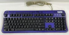 Vintage Mechanical Keyboard MicroConnectors Wired USB SMK-8112JU Blue Clear picture