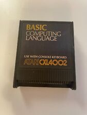 BASIC : Computing Language CXL4002 Original ATARI 400/800 Computer Cartridge picture