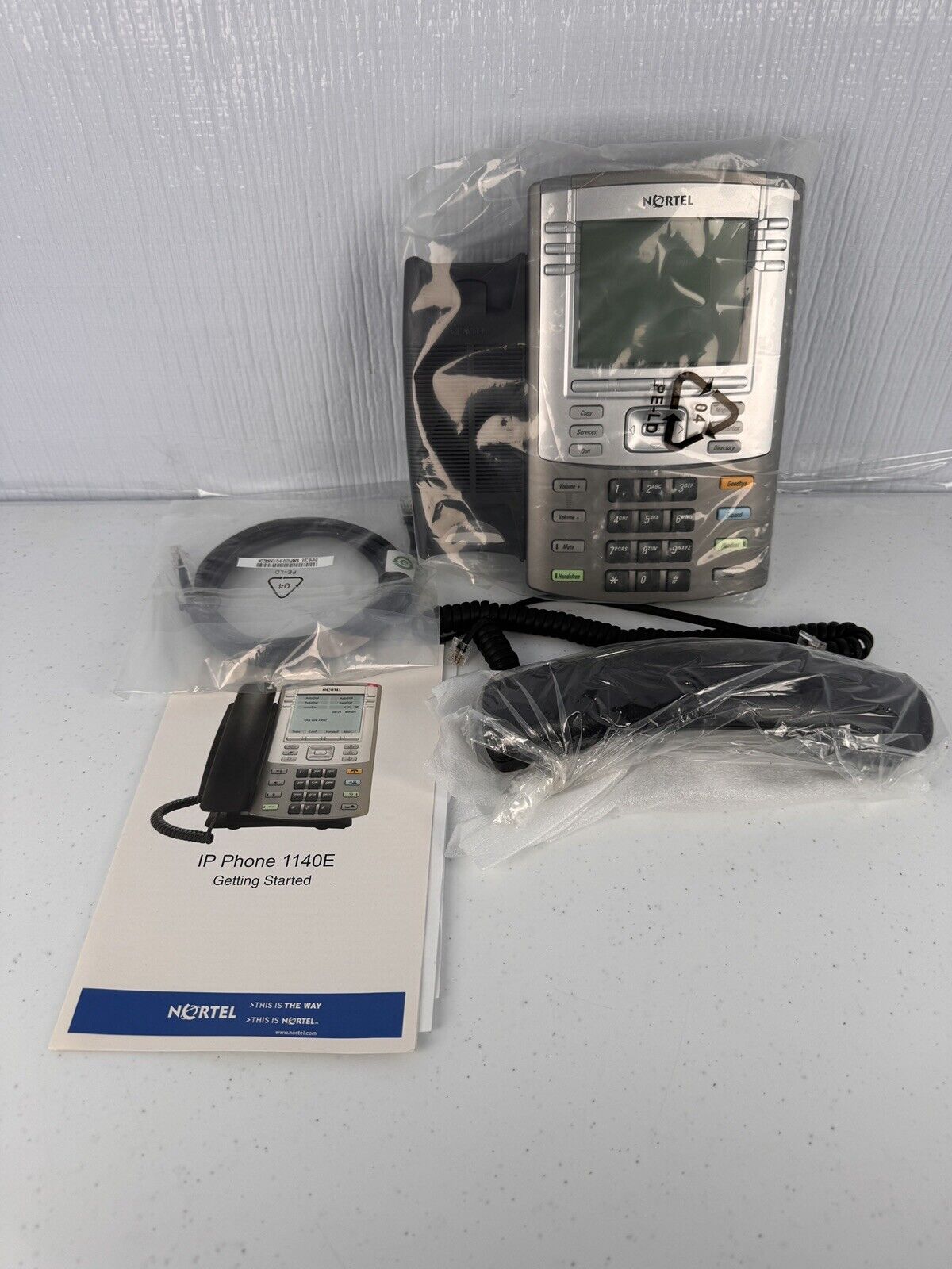 Nortel Avaya 1140E XNTYS05BCE6 PoE VOIP IP Desk Phone Telephone Bluetooth New