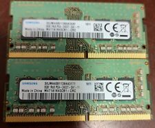 ✔️ Lot Of 2 - Samsung - 8GB 1Rx8 PC4-2400T - SoDimm - RAM picture