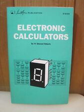 1974 Electronic Calculators by Altair 8800's Ed Roberts MITS 1440 HP-35 Wang 700 picture