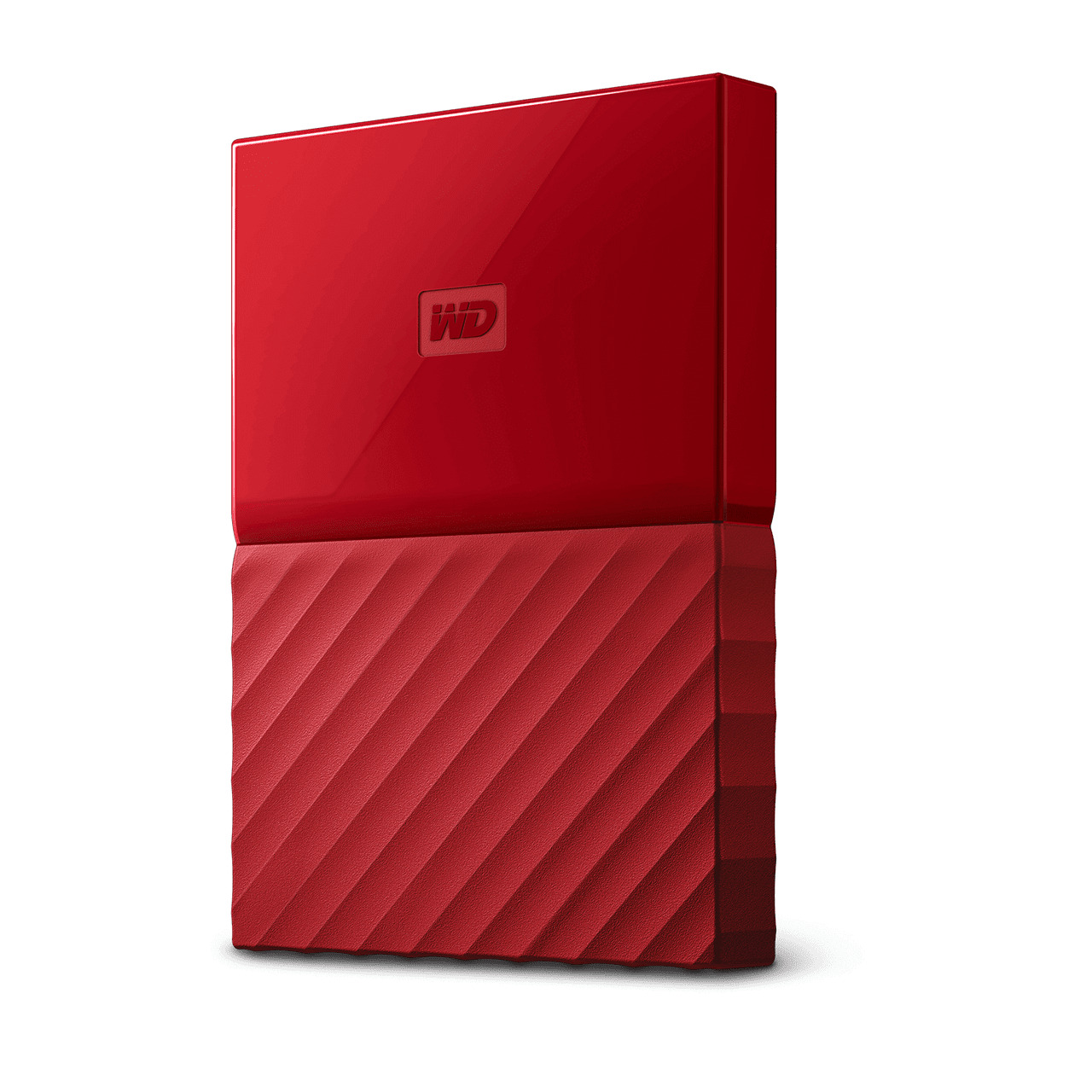 WD My Passport 2TB Certified Refurbished Portable Hard Drive Red