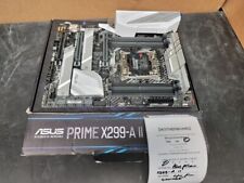 ASUS PRIME X299-A II INTEL LGA 2066 ATX MOTHERBOARD [CPU PIN DAMAGE] picture