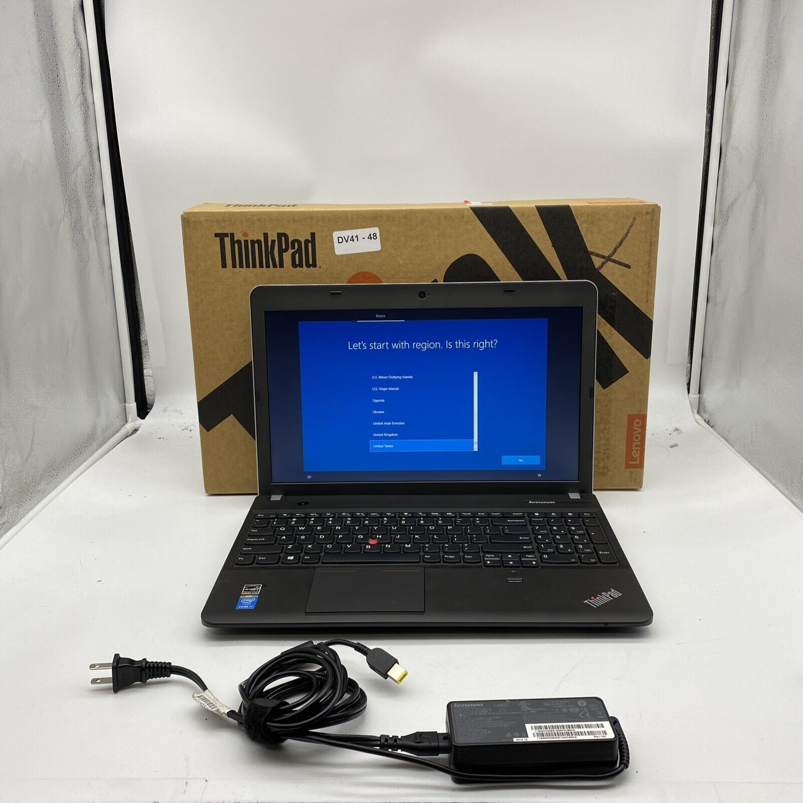 Lenovo ThinkPad E540 Intel i7-4702MQ 2.2GHz 16GB RAM 500GB SSD W10P w/Charger