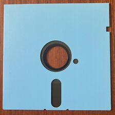Vintage Collectible Baby Blue 5.25 Floppy Disk Retro Computing Beauty picture