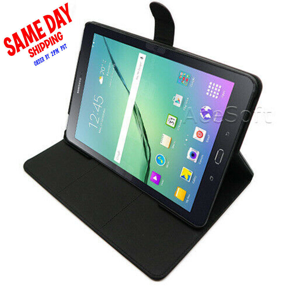 Wallet PU Leather Flip Cover Case for Samsung Galaxy Tab S2 9.7\