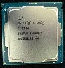 Intel Xeon E-2224 4-Cores 3.4GHz FCLGA 1151 CPU Processor (SRFAV) picture