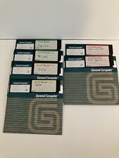 Lot of Word Perfect and WordPro 3 vintage 5.25” Floppy Disks picture