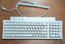 Vintage 1990 Apple Keyboard II Mac M0487 Excellent Condition With Cable picture