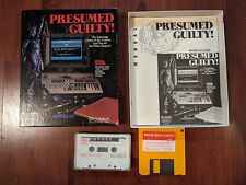 Vintage 1989 Cosmi PRESUMED GUILTY IBM PC Game 3.5