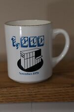 SPERRY UNIVAC coffee mug-commemorate the 1000th 1106, 1108, 1110, 1120 mainframe picture