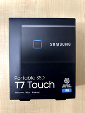 Samsung Portable SSD T7 Touch 1TB USB 3.2 Gen 2  MU-PC1T0 Genuine picture
