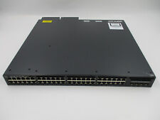 Cisco Catalyst 3650 48 PoE+ 2X10G Dual 1025W PSU Gigabit Ethernet Switch Tested picture