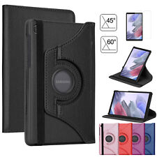 For Samsung Galaxy Tab A7 Lite 2021 PU Leather Stand Tablet Case/Tempered Glass picture