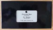 Vintage Apple Personal Best VHS Tapes 1989 picture