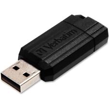 Verbatim 8GB Pinstripe USB Flash Drive - Black picture