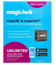 MagicJack - HOME VoIP Telephone Adapter with 12 Months of Service - Black picture