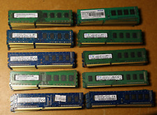Lot of 100 Sticks - 4GB DDR3 PC3 12800U 10600 PC Desktop Memory RAM Various Bran picture
