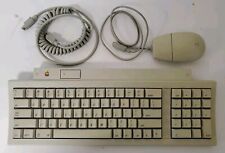 Vintage 1991 Apple Keyboard II M0487 for Macintosh, ADB Cable + ADB Mouse M2706 picture