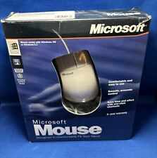 New In Box Microsoft Windows 95/3.1 2 Button Mouse Rare Collector PC PS/2 VTG picture