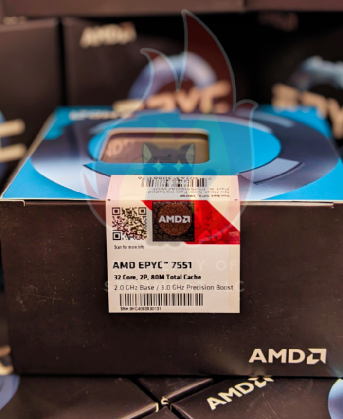 NEW SEALED AMD Epyc 7551 32-Core 64-Thread 2.0GHz CPU Retail Box NO VENDOR LOCK