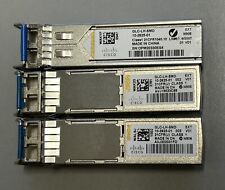 LOT OF 3 Genuine Cisco GLC-LH-SMD SFP Transceiver Module 10-2625-01 picture