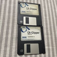 Vintage Software CA-clipper Version 5.2 1992 Floppy Disks Xbase Compiler picture