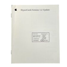 VTG 1988 Apple Macintosh HyperCard User's Guide Manual #4 picture