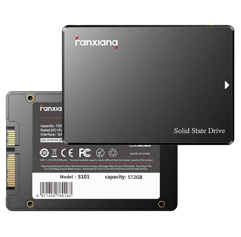 fanxiang 512GB SSD 2.5'' SATA III 6Gb/s Internal Solid State Drive 550MBs PC/MAC