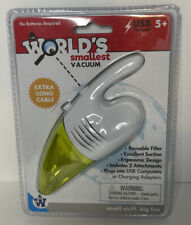 Westminster Worldâ€™s Smallest Yellow Vacuum USB Powered Extra Long Cable NEW picture