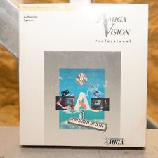 Vintage Commodore Amiga Vision  Authoring system software sealed NOS picture