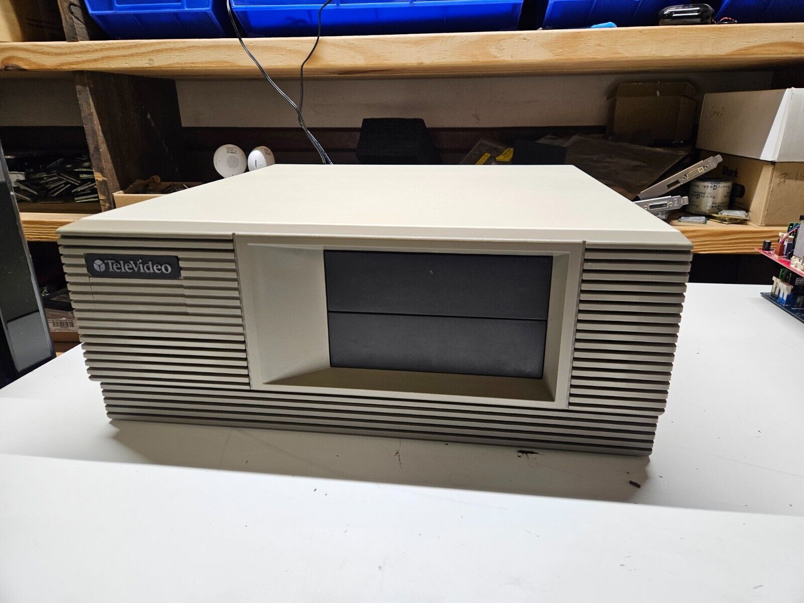 Televideo TeleCAT-286 Vintage Desktop Computer AT Based Intel 80286 CPU READ
