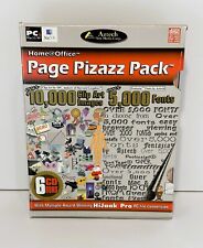 Page Pizazz Pack Clip - Art and Font Collection 6 CD's (Vintage PC/MAC software) picture