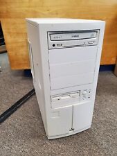 Vintage Beige ATX Mid Tower Computer Case with Bonus Parts As Is picture
