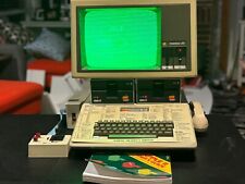 Vintage Apple II Plus Computer Model A2S1048 w/Disk Drive 1  And Monitor A3m0039 picture