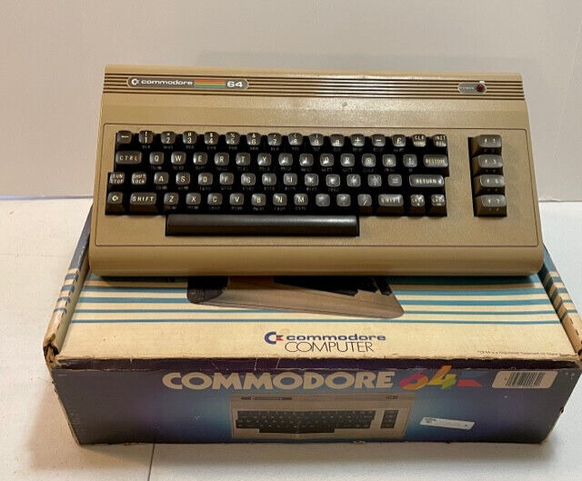 Commodore 64 With Box , Tested