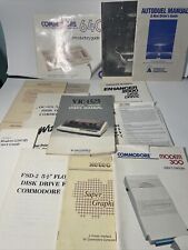 Lot of Commodore Guides - 128 System & Introductory Guides Modem Guide picture