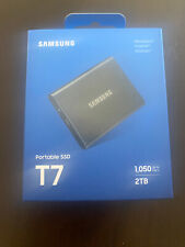 Samsung - T7 2TB External USB 3.2 Gen 2 Portable SSD with Hardware Encryption picture
