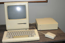 vintage Apple Macintosh 128K M0001 Computer upgraded to 1 meg  working 100% picture