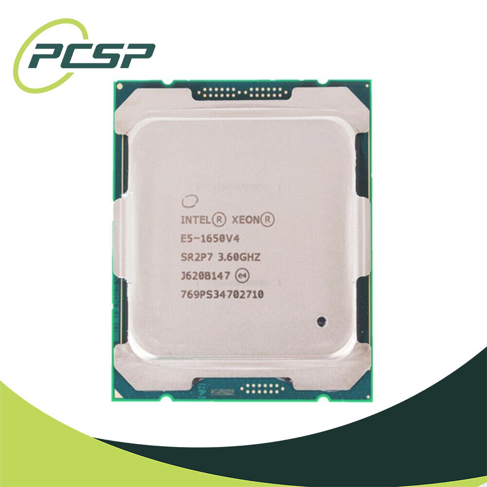 Intel Xeon E5-1650 v4 SR2P7 3.60GHz 15MB 6-Core LGA2011-3 CPU Processor