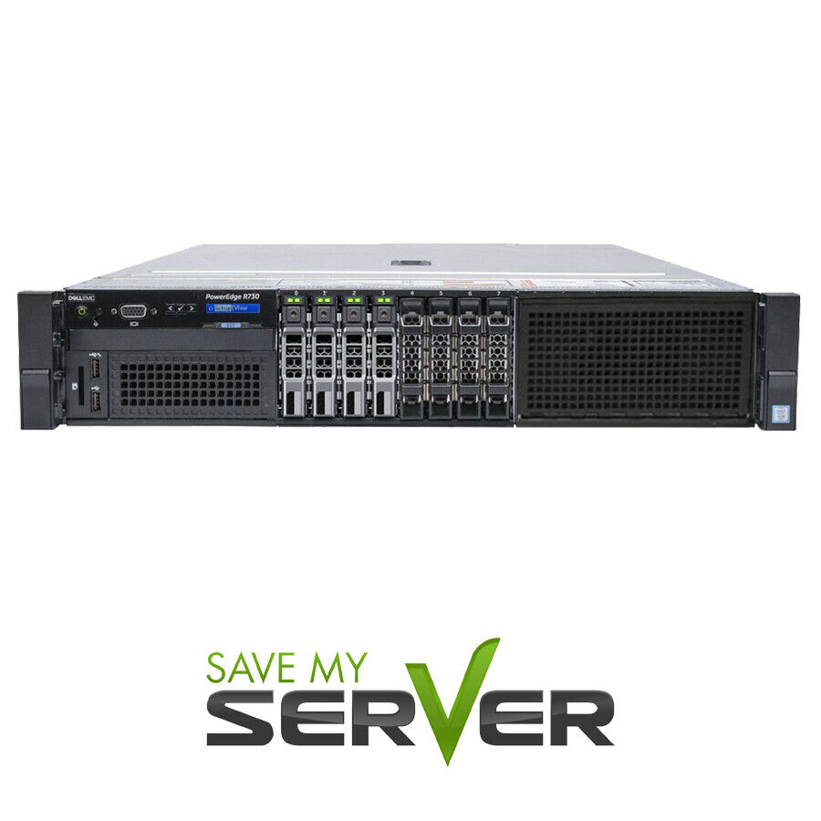 Dell PowerEdge R730 Server 2x E5-2690 V4 2.6GHz =28 Cores | 128GB | 2x 900GB SAS